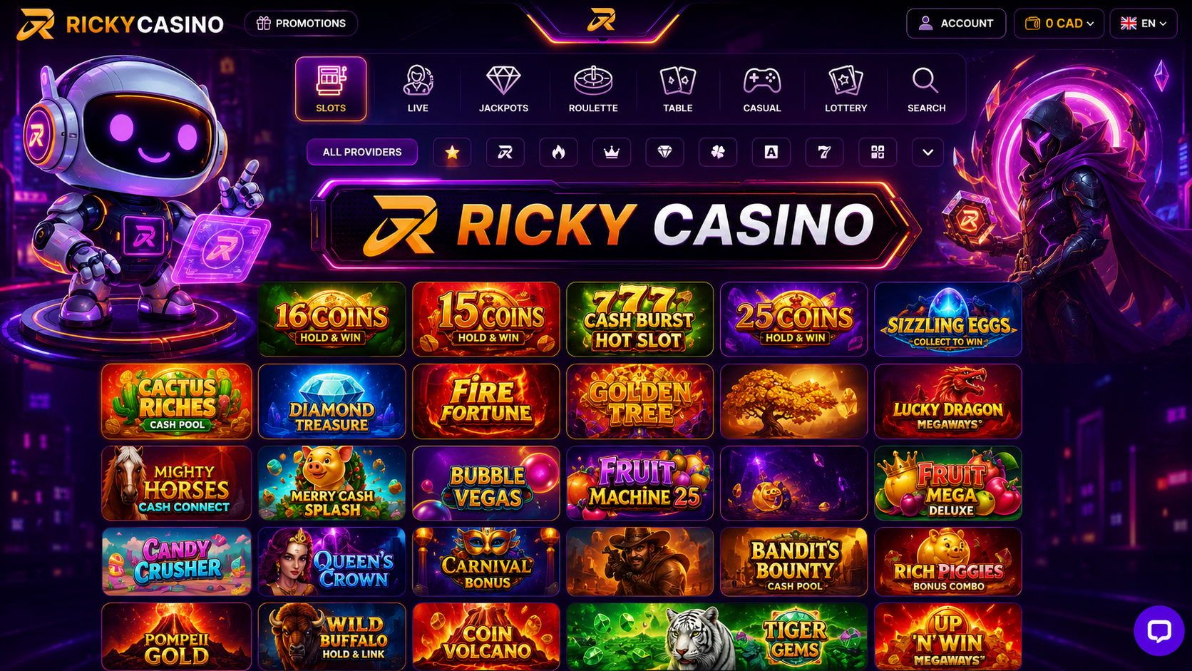 Welcome to Ricky Casino Australia